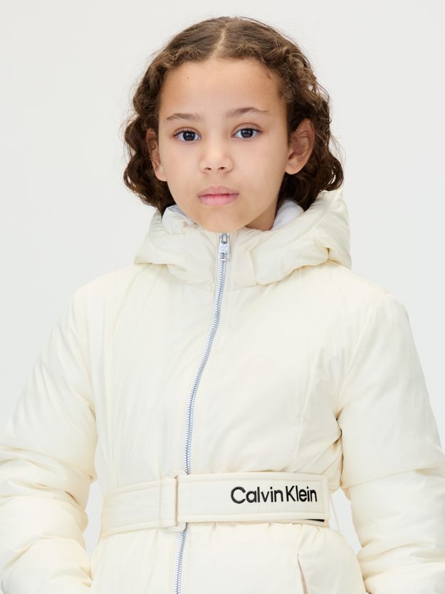 Structured Nylon Belted Jacket