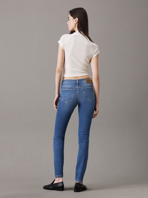 Mid Rise Skinny Jeans