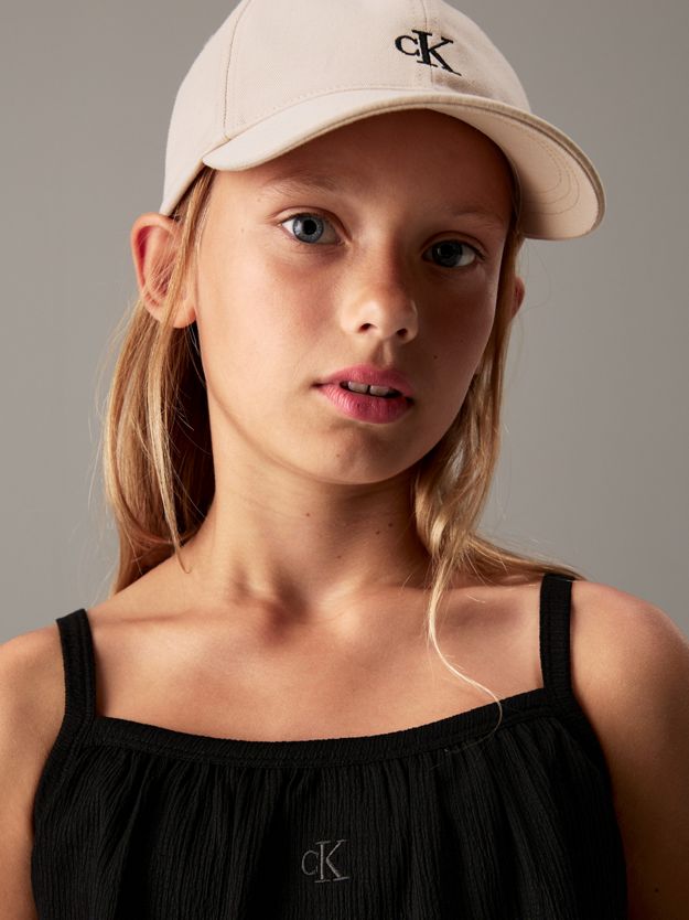 Loose Crinkle Strap Top