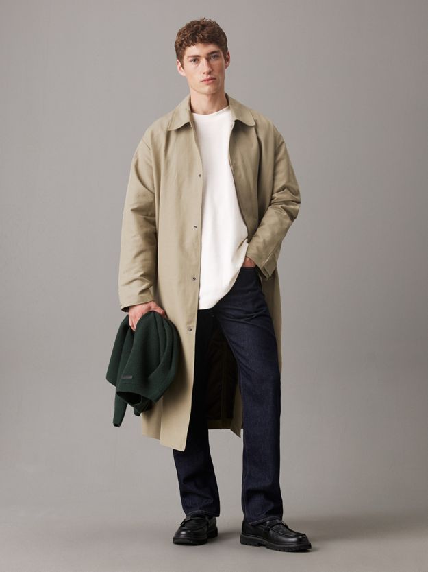 Brushed Rib Cotton T-shirt