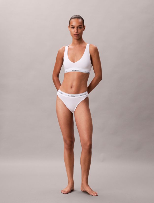 Unlined Triangle Bralette - Icon Cotton Modal