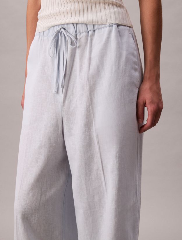 Relaxed Linen Cotton Trousers