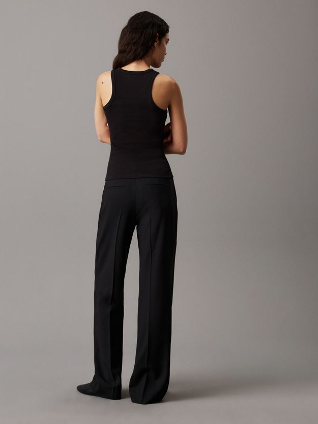 Slim Ribbed Tank Top