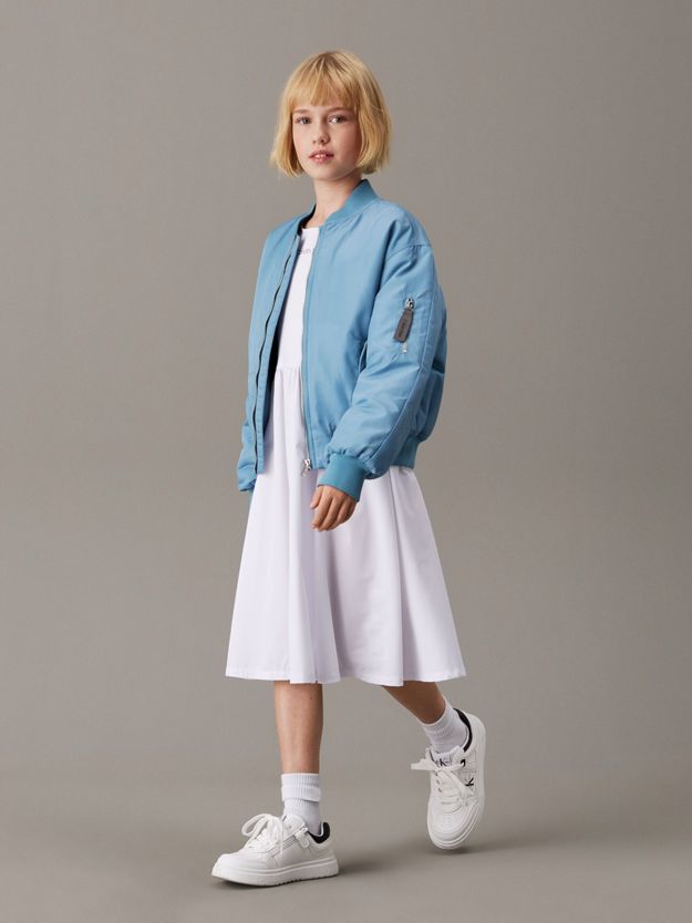 Flared Milano Back Detail Dress