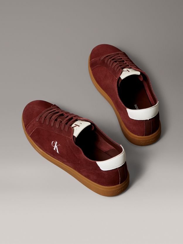 Suede Low Profile Trainers