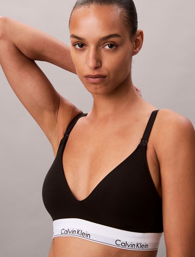 Maternity Lightly Lined Triangle Bralette - Icon Cotton Modal