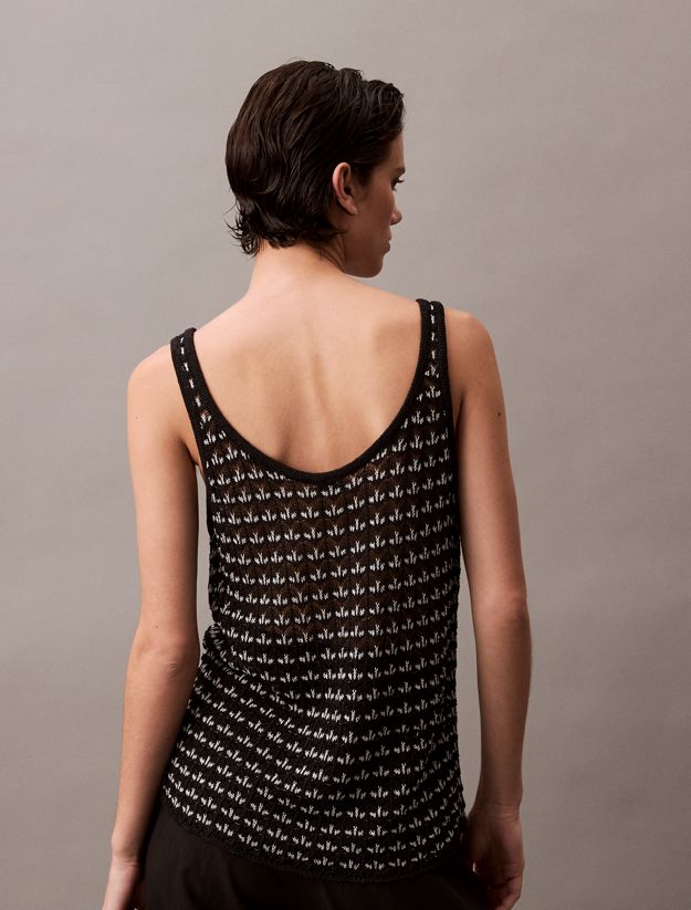 Jacquard Textured Tank