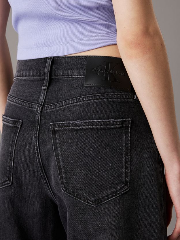 High Rise Barrel Jeans