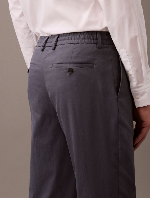 Technical Pleated Trousers