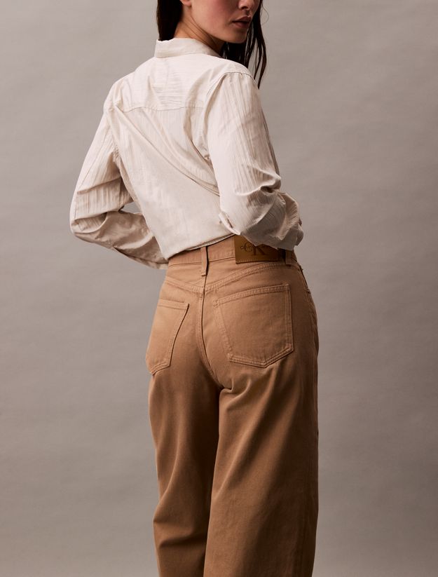 High Rise Barrel Jeans