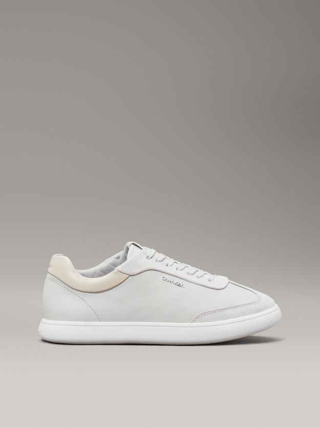 Leather Low Profile Trainers