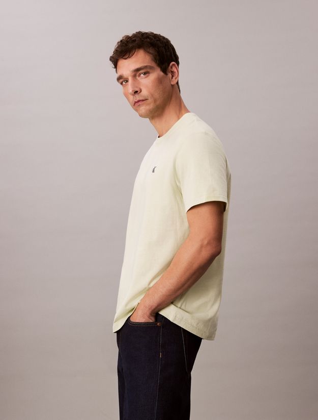 Embroidered Monogram Logo Relaxed T-Shirt