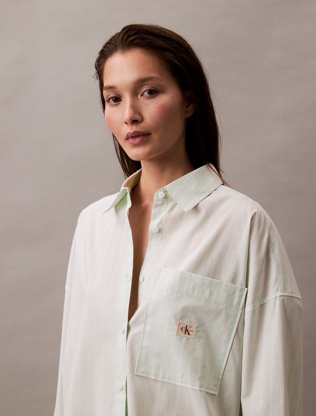 Oversized Cotton Poplin Shirt