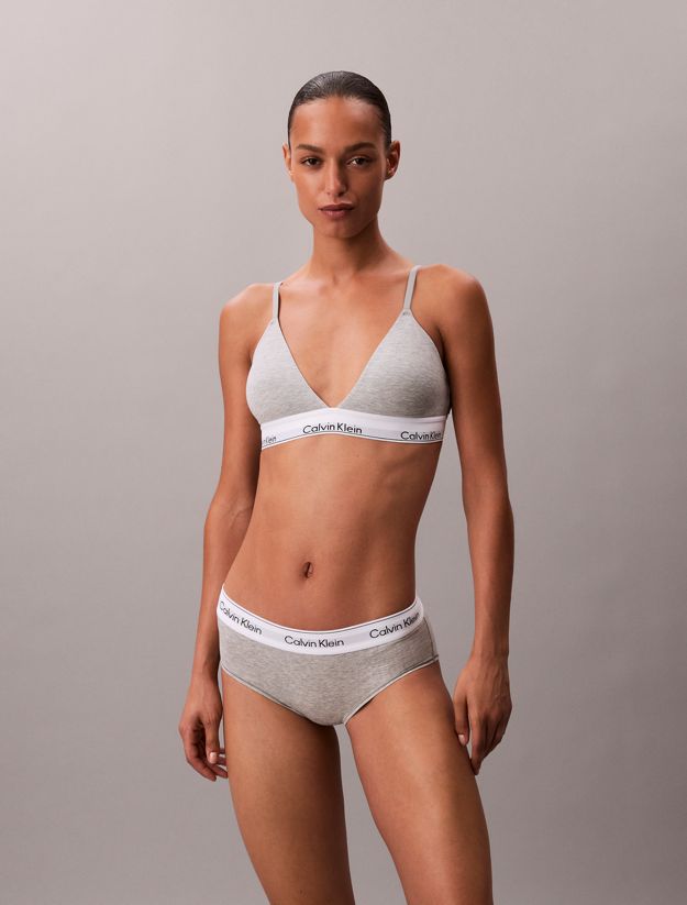 Lightly Lined Triangle Bralette - Icon Cotton Modal