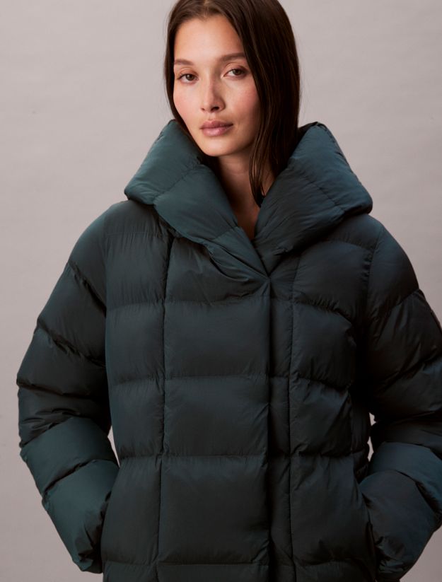 Shine Wrap Puffer Jacket