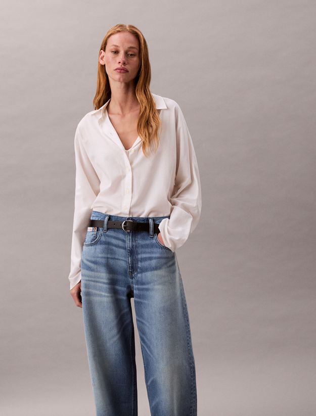 90's Low Rise Baggy Jeans