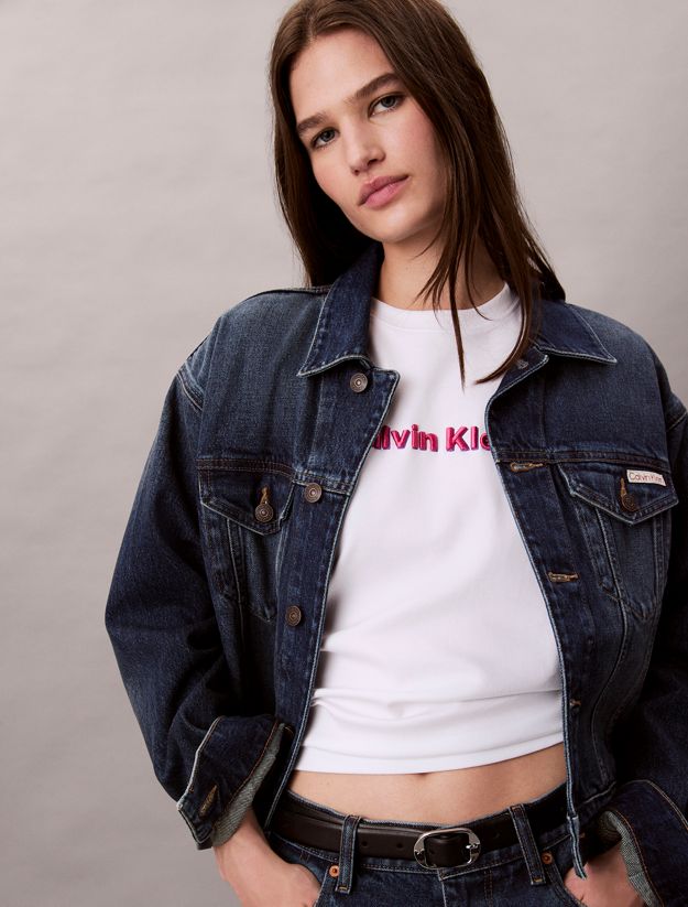 Embroidered Logo Graphic Classic T-Shirt