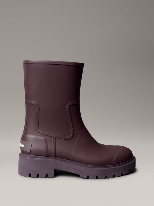 Waterproof Flexible Lug Sole Rainboots
