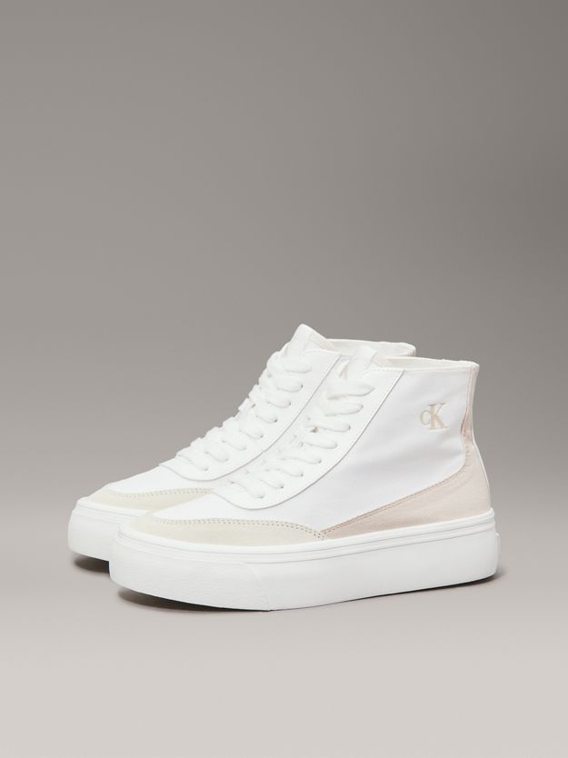 Canvas Platform High-Top Trainers