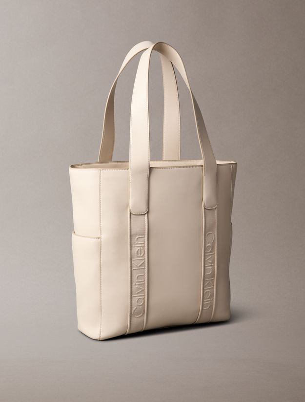 Jacquard Logo Laptop Tote Bag