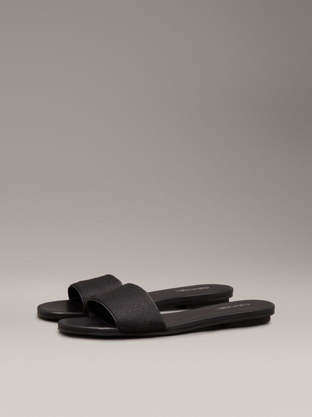 Logo Jacquard Sliders