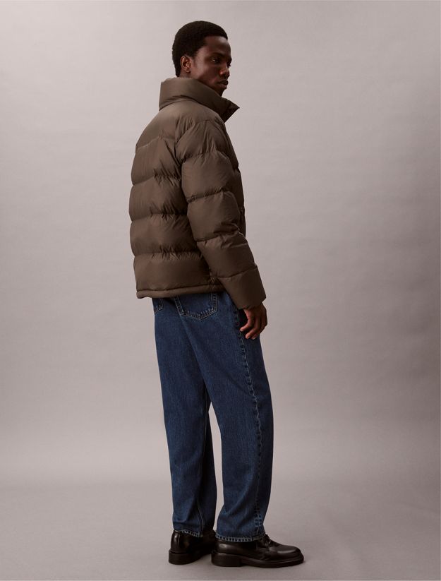 Channelled Down Puffer Jacket