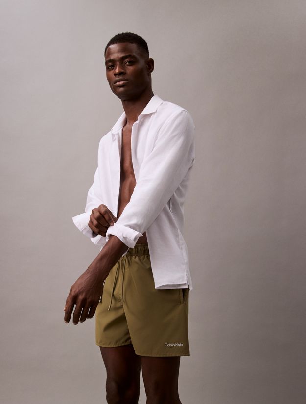 2 Pack Medium Drawstring Swim Shorts