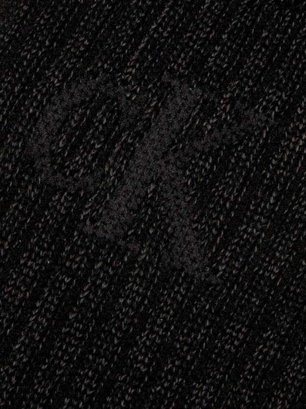 2 Pack Glossy Striped Crew Socks