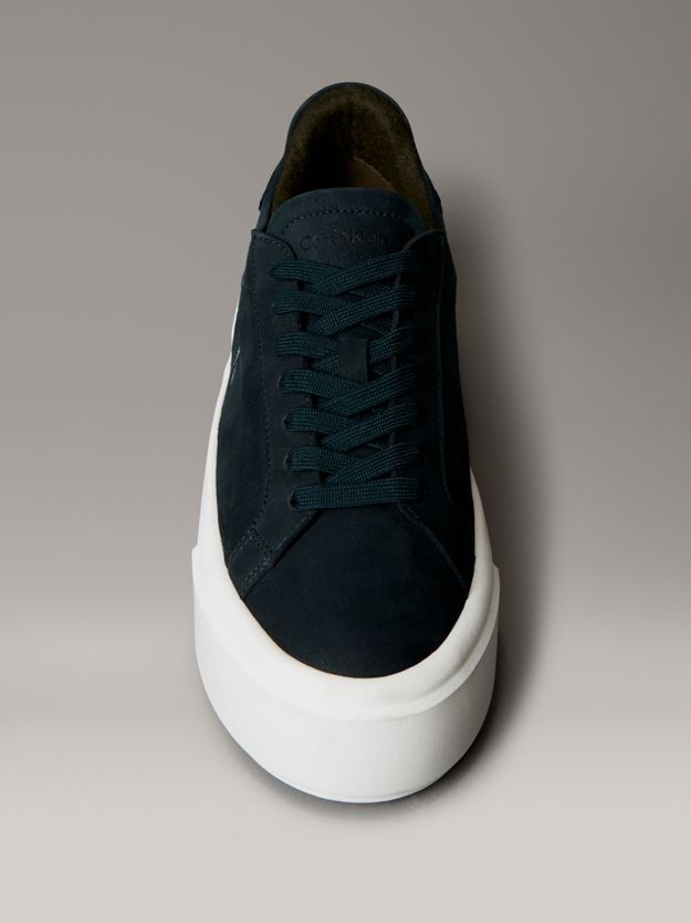 Leather Warm Winter Platform Trainers