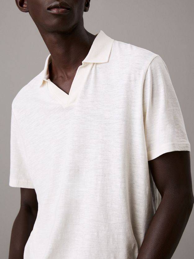 Cuban Collar Polo Shirt