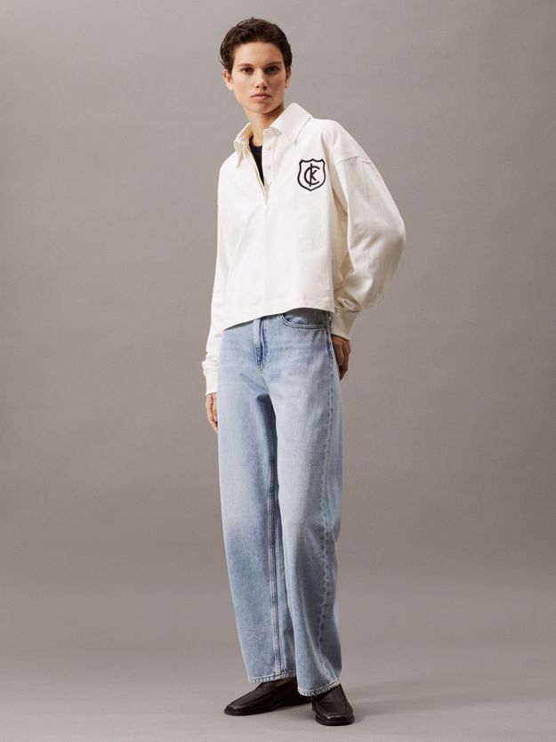 High Rise Barrel Jeans