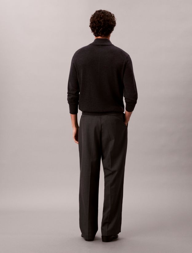 Quarter Zip Merino Jumper