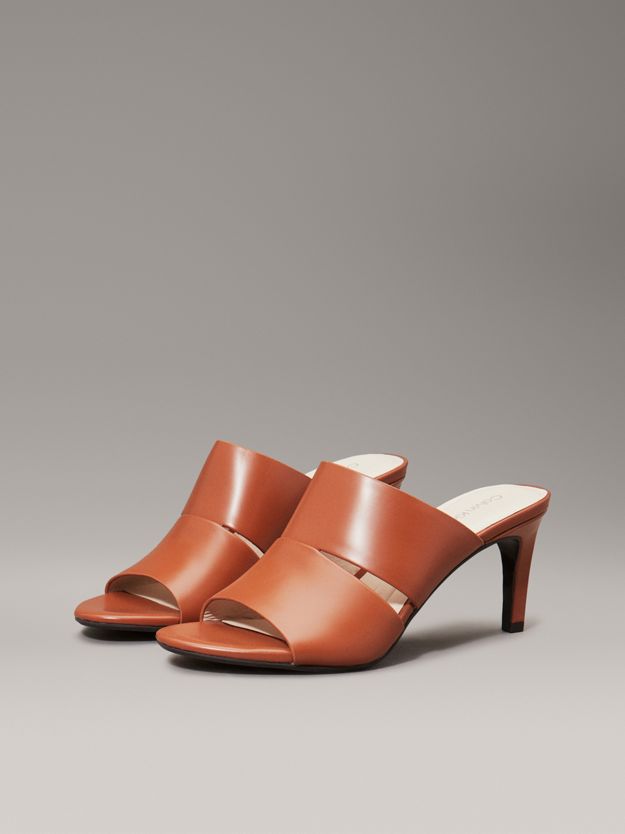 Leather Heeled Sandals