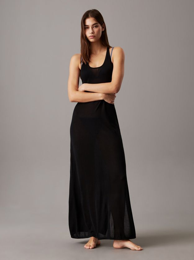 Soft Knit Maxi Beach Dress