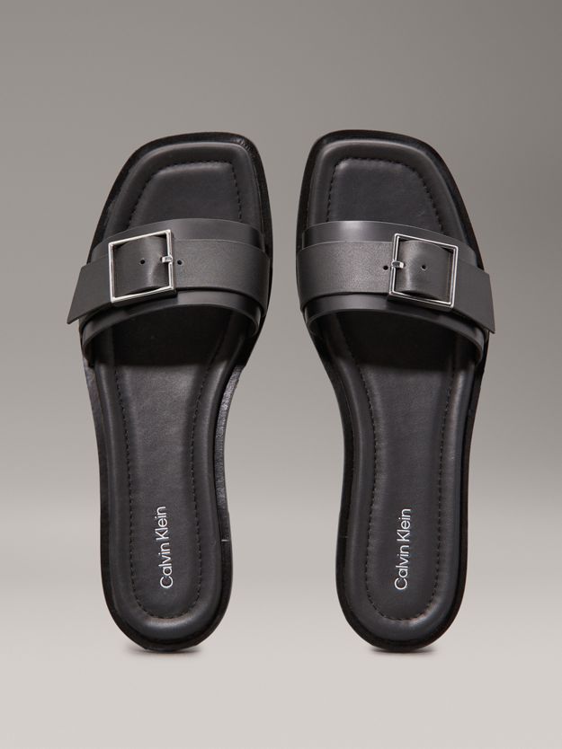 Leather Sliders