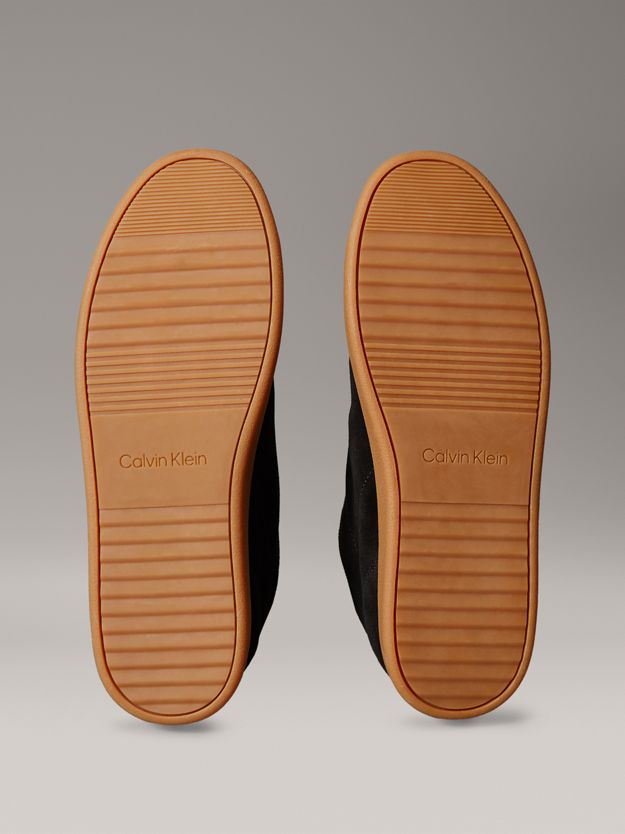 Suede Low Profile Trainers