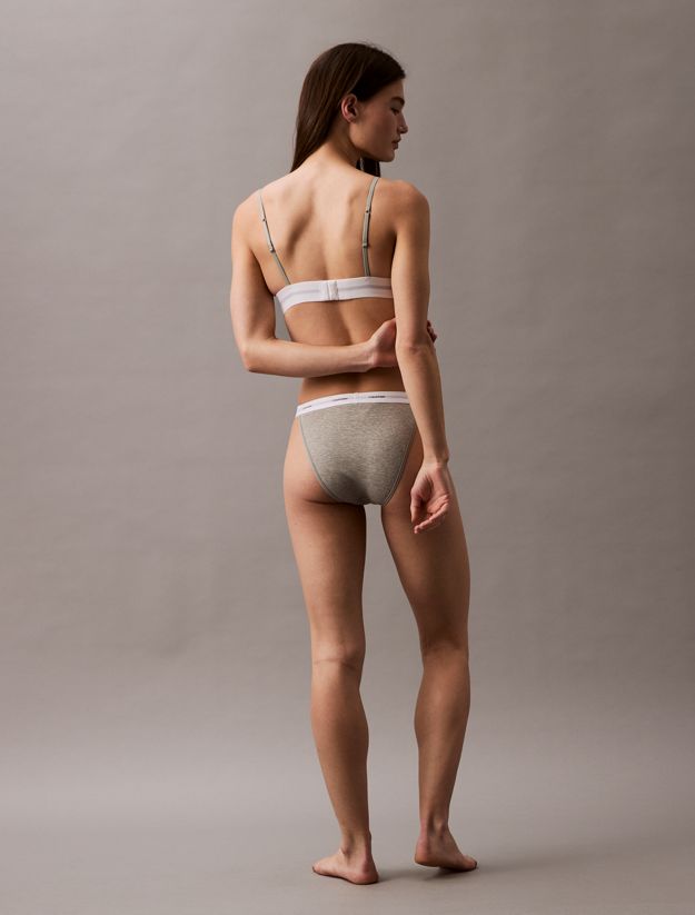 High Leg Tanga - Cotton Stretch Rib