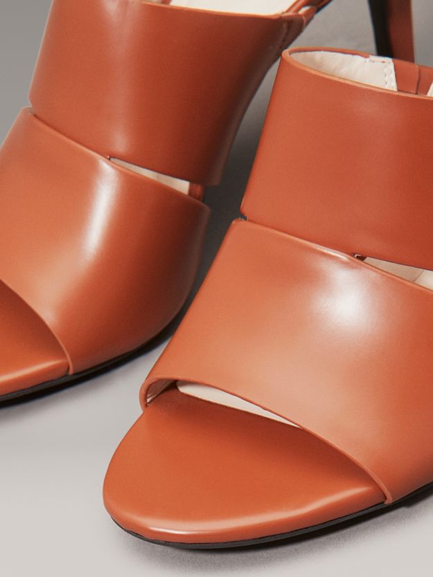 Leather Heeled Sandals