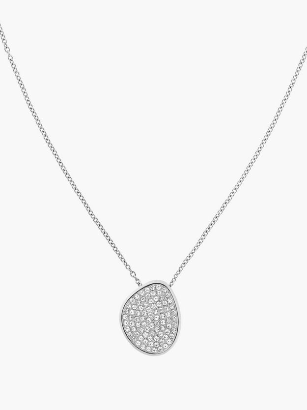 Crystal Pendant Long Necklace