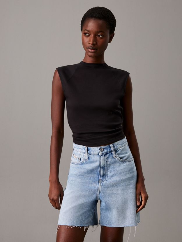 Slim Sleeveless Top
