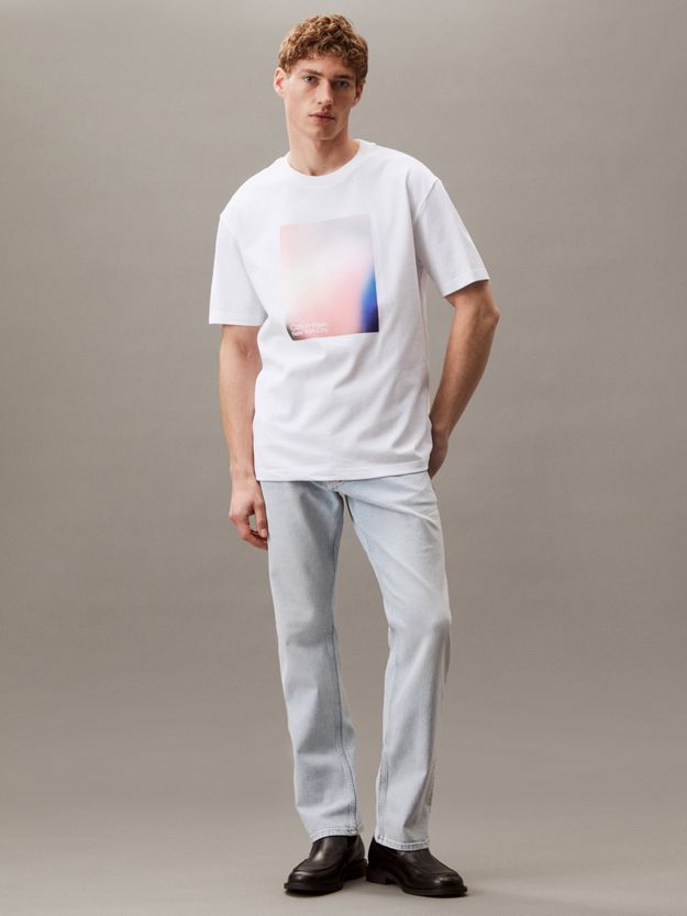 Relaxed Iridescent Print T-shirt