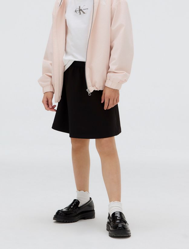 Flared Punto Milano Skirt