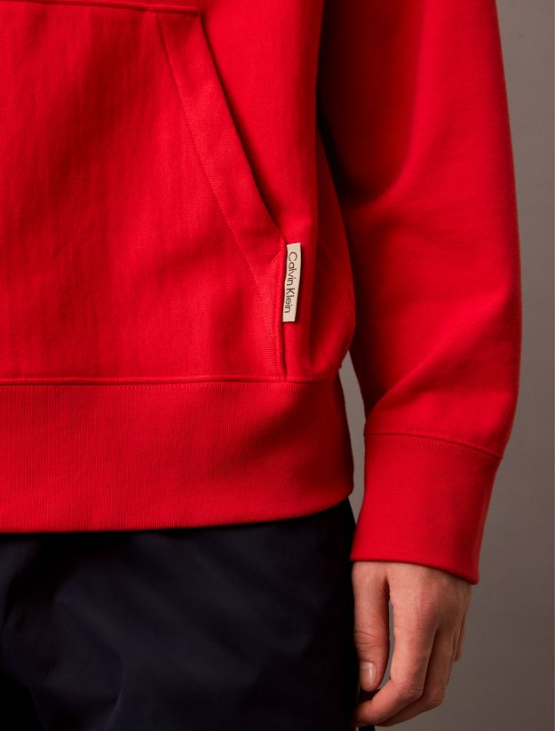 Oversized Sueded Terry Hoodie