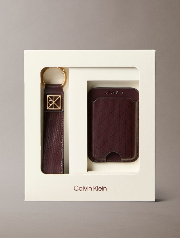 Monogram Logo Key Fob and Card Holder