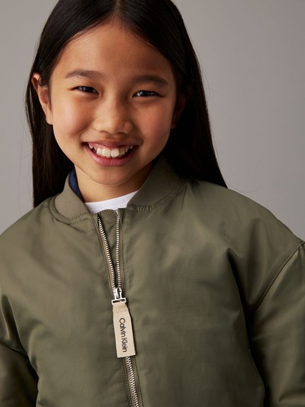 Boxy Satin Bomber Jacket