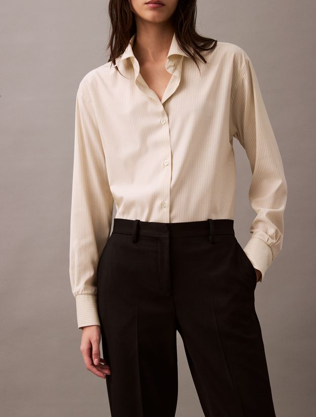 Classic Wool Gabardine Trousers