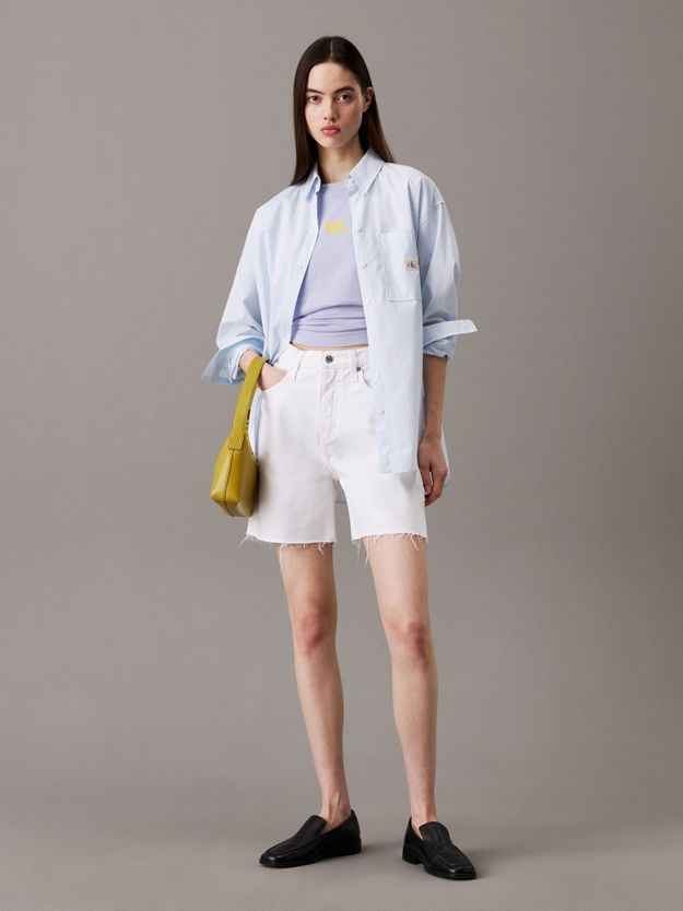 Denim Bermuda Shorts