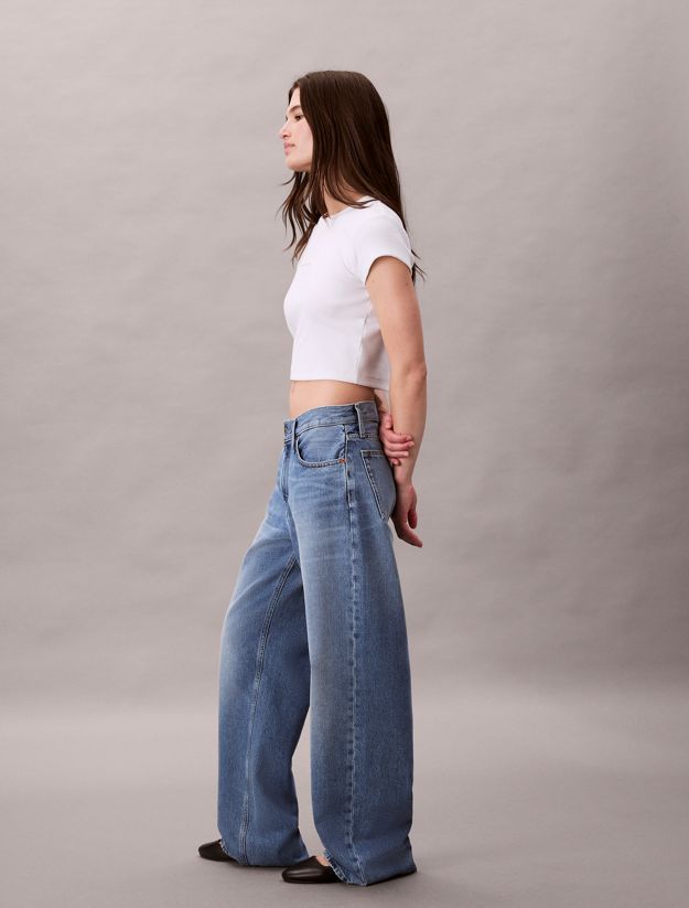 Low Rise Baggy Jeans