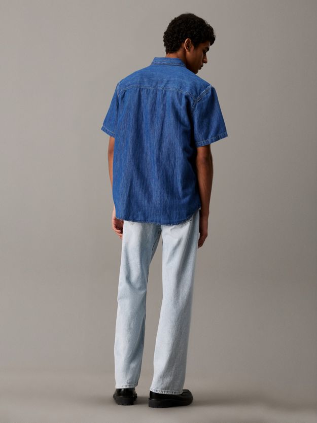 Denim Short Sleeve Shirt