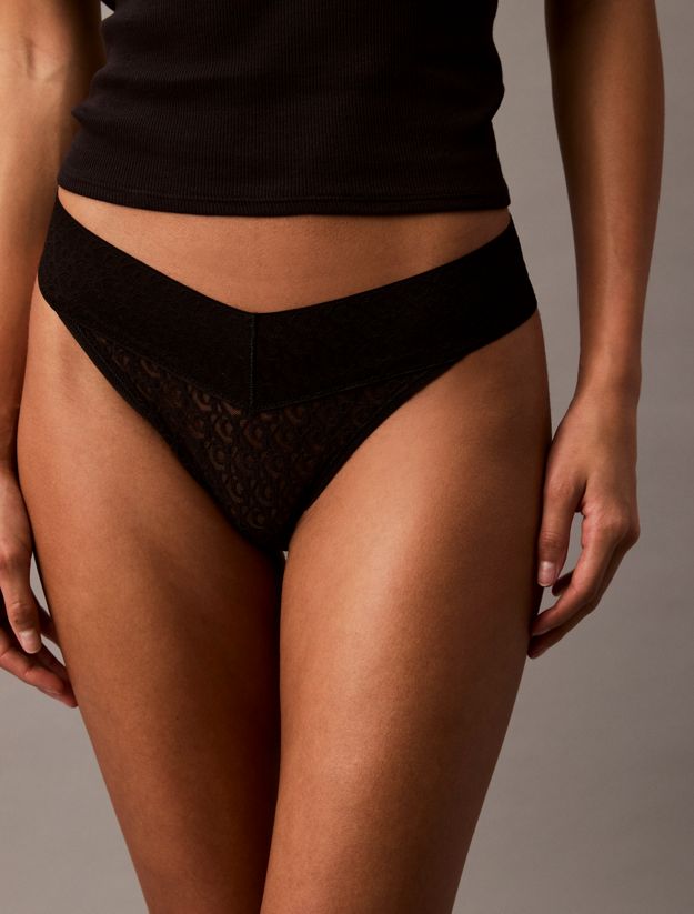 Thong - Icon Logo Lace
